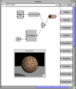 The texture editor